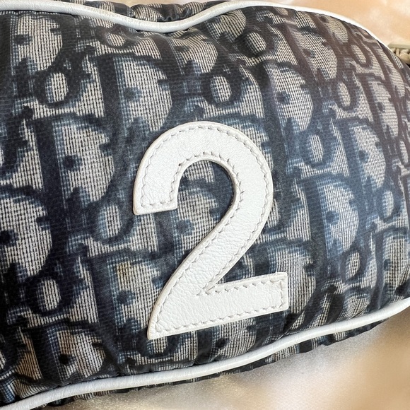 RARE Dior Trotter Bum Body Bag in Navy Blue - Picture 2 of 11
